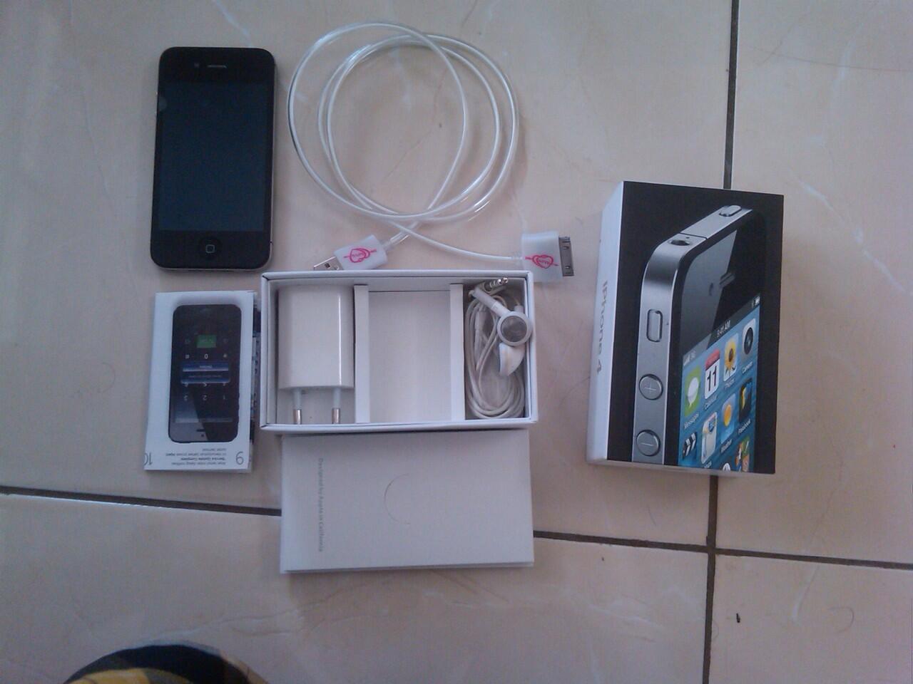 IPHONE 4 CDMA 32GB BLACK MURAH BANDUNG