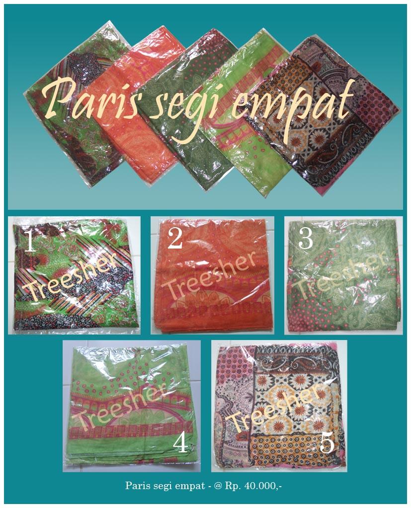 Hijab Paris segi empat