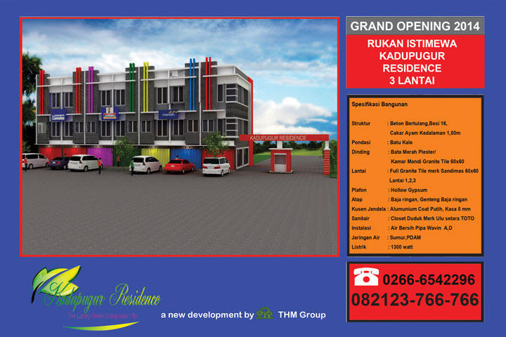 Jual Ruko Sukabumi 3 Lantai Istimewa