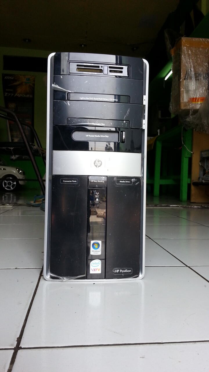 DESKTOP HP PAVILION QUAD CORE MULUS MURAH FITUR LENGKAP