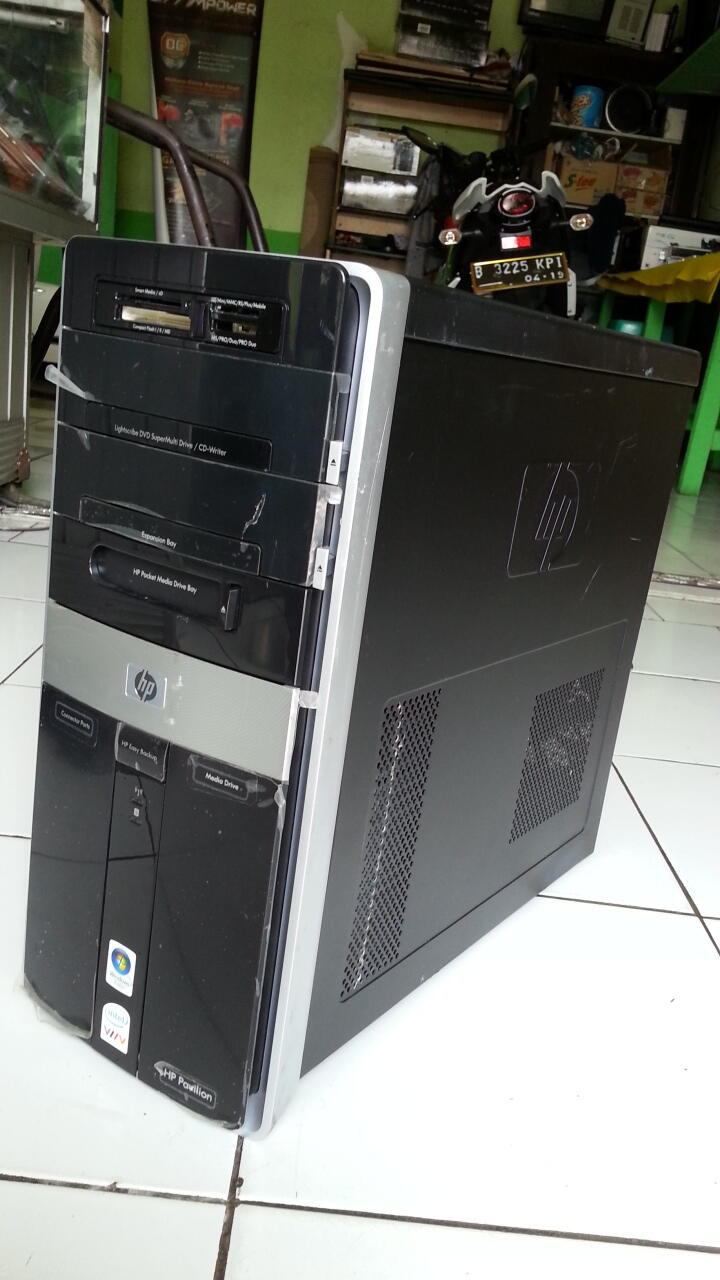 DESKTOP HP PAVILION QUAD CORE MULUS MURAH FITUR LENGKAP