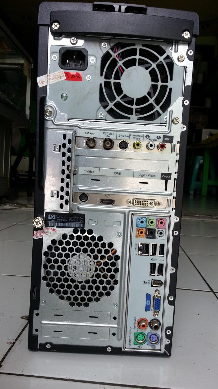 DESKTOP HP PAVILION QUAD CORE MULUS MURAH FITUR LENGKAP