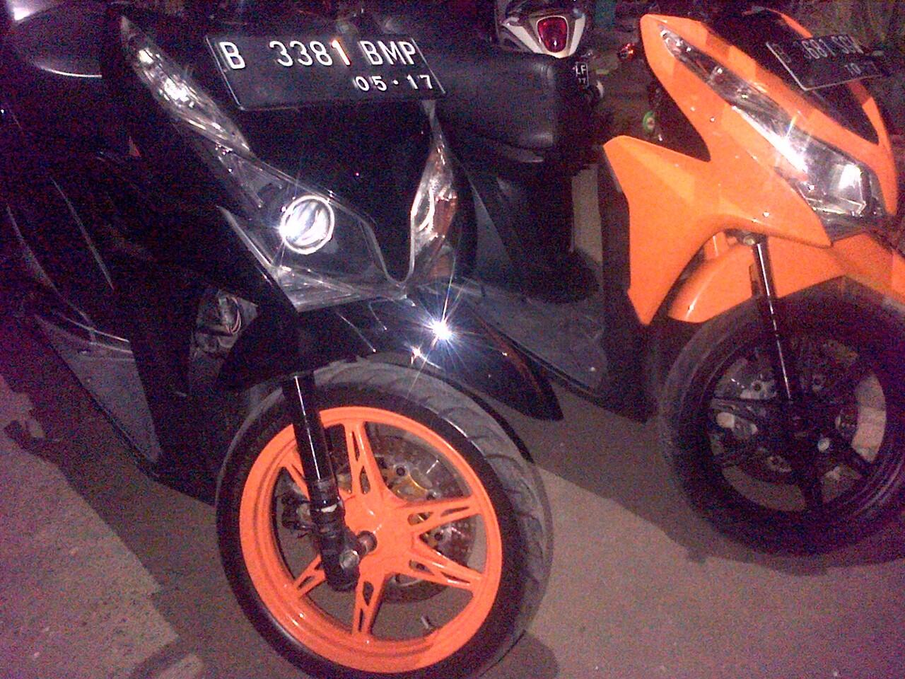 Terjual VELG  CHEMCO 14 ORANGE  FOR VARIO 125 PGM FI ONLY 