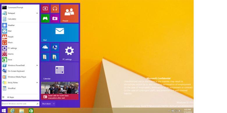 Windows 9 bisa dicoba bulan depan