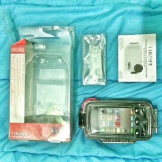 Underwater case for iPhone 4 or 4s