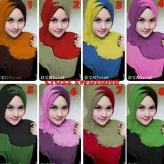 Jilbab, Pasmina dan Kerudung