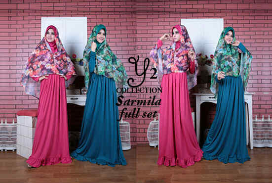gamis2 syari+baju2 wanita merk y2,dhabi,yoel,sugar kleren murmer ecer grosir