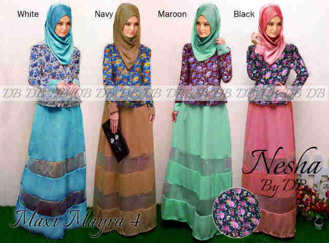 gamis2 syari+baju2 wanita merk y2,dhabi,yoel,sugar kleren murmer ecer grosir