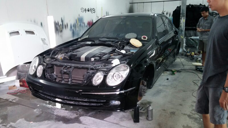 BENGKEL CAT MOBIL JAKARTA SELATAN BODY REPAIR EUROSTARS AUTO