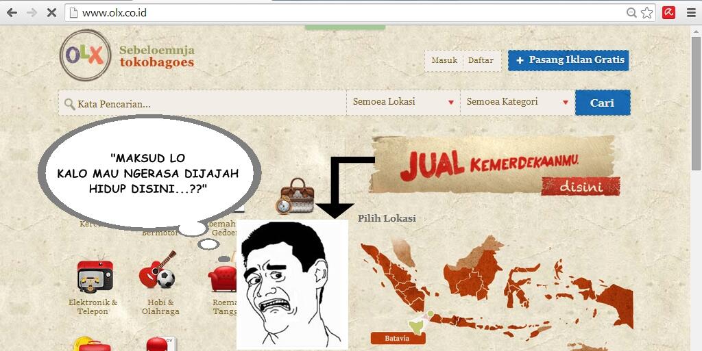 Apa pendapat mu tentang OLX versi 17-8-2014 ini???