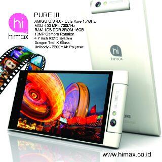 HIMAX PURE 3 octa core..2.588.000 cod jakarta - stasiun depok