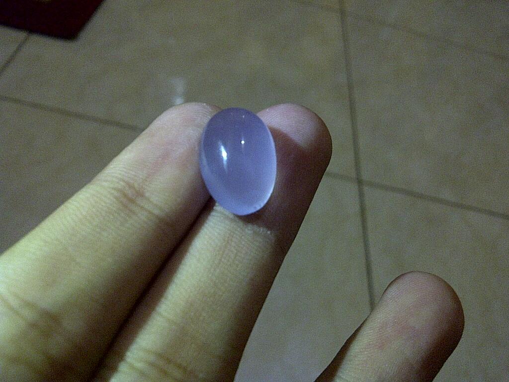 wts batu akik spritus lavender asli baturaja murah saja