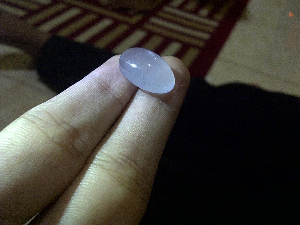 wts batu akik spritus lavender asli baturaja murah saja