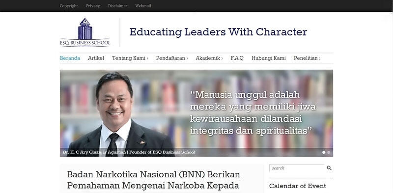 10 Tampilan Website Universitas Yang Oke di Indonesia