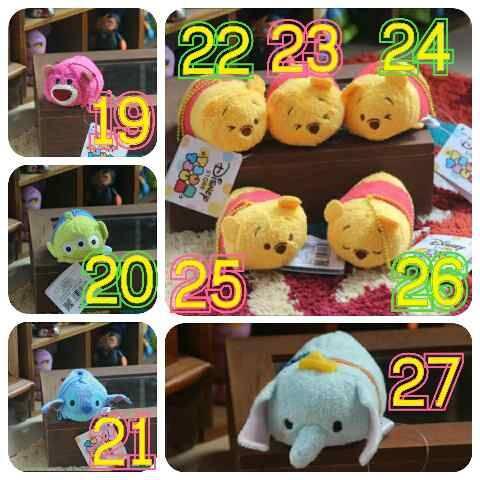 Terjual Jual Boneka  Tsum  tsum  murah ready stock reseller 