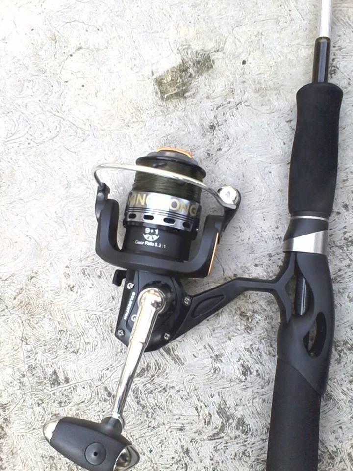 Jual Reel Golden Fish Kingkong 30 dan Joran Versus Gothic 165