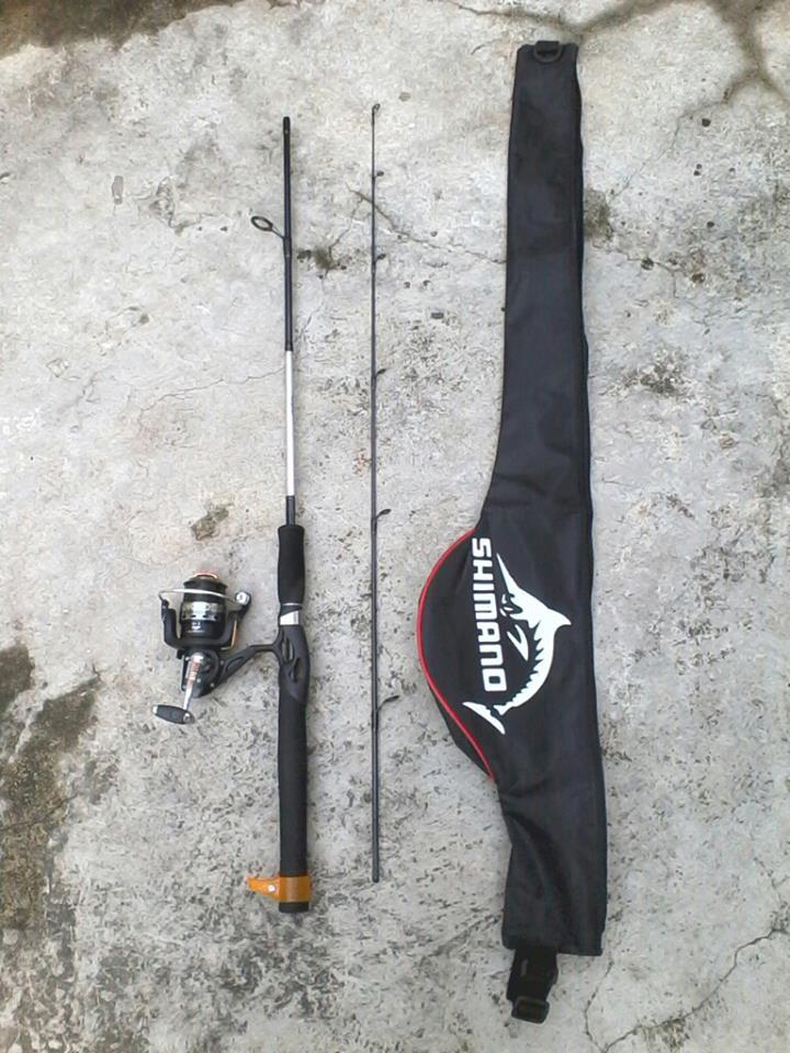 Jual Reel Golden Fish Kingkong 30 dan Joran Versus Gothic 165