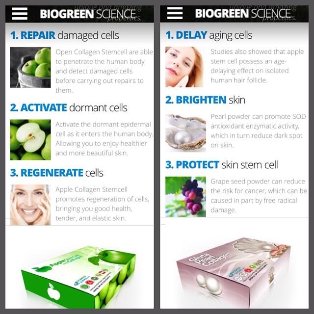 BioGreen Science apple stem cell collagen bakal booming bgt ayoo merapat gan...,