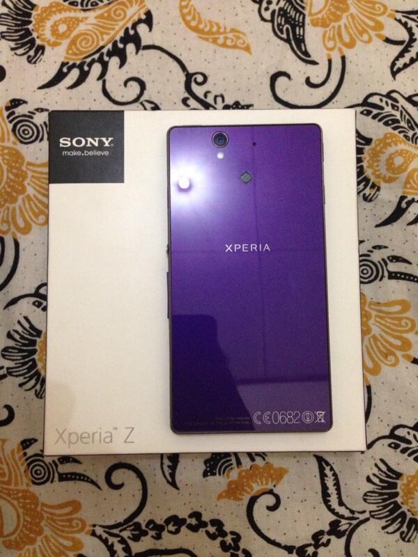 Sony Xperia Z C6602 Purple Muluuusss Fullset Semarang