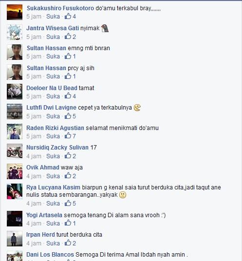 Berdoa Di Facebook,Orang Ini Meninggal &#91;coba kita renungkan sejenak&#93;