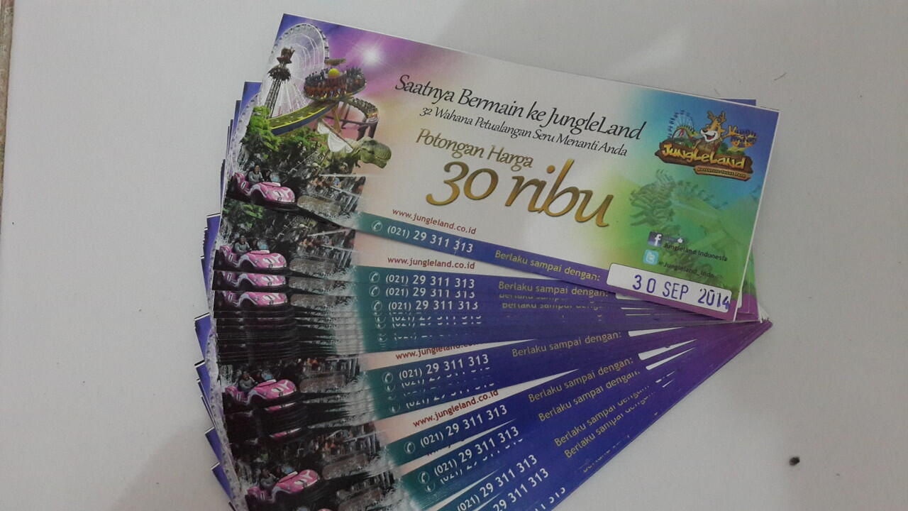 Voucher Potongan Harga Tiket Jungleland
