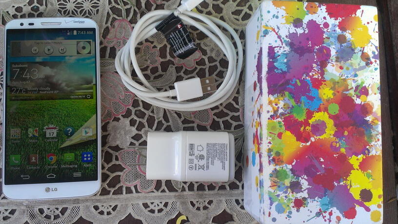 LG G2 Verizon 32GB White Like New Jogja/ Banyuwangi