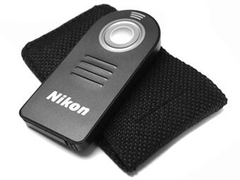 Wireless remote shutter infrared untuk kamera NIKON D3200 D5100 D7000 D90 ML-L3