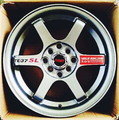 Terjual VOLK RAYS TE37 SL R15 & R16 PCD 4x100-114,3  KASKUS