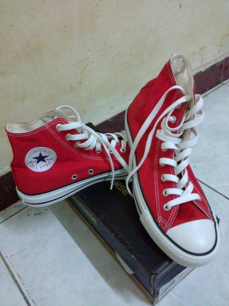 CONVERSE CT HIGH RED ORIGINAL