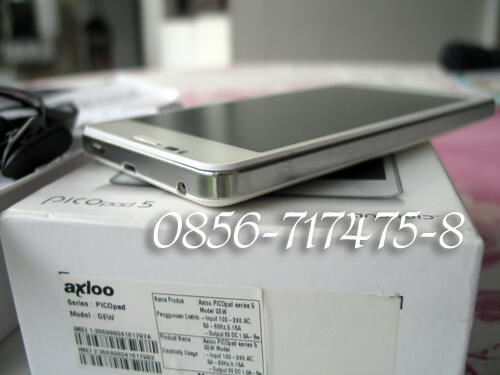 AXIOO PICOPAD GEW 5 PUTIH EX GARANSI RESMI LENGKAP