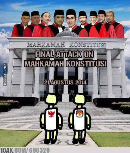 &#91;W.O.L.E.S&#93;Kubu Prabowo heboh, Jokowi santai saja hadapi putusan MK