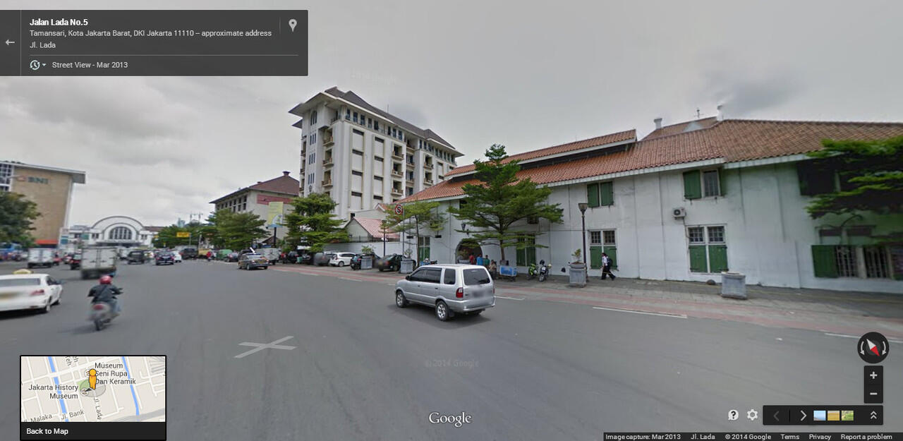 Keliling Jawa dan Bali Yuk! dengan Google Street View