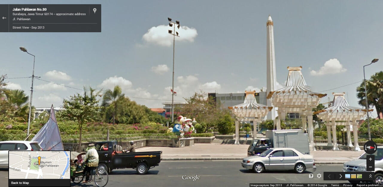 Keliling Jawa dan Bali Yuk! dengan Google Street View