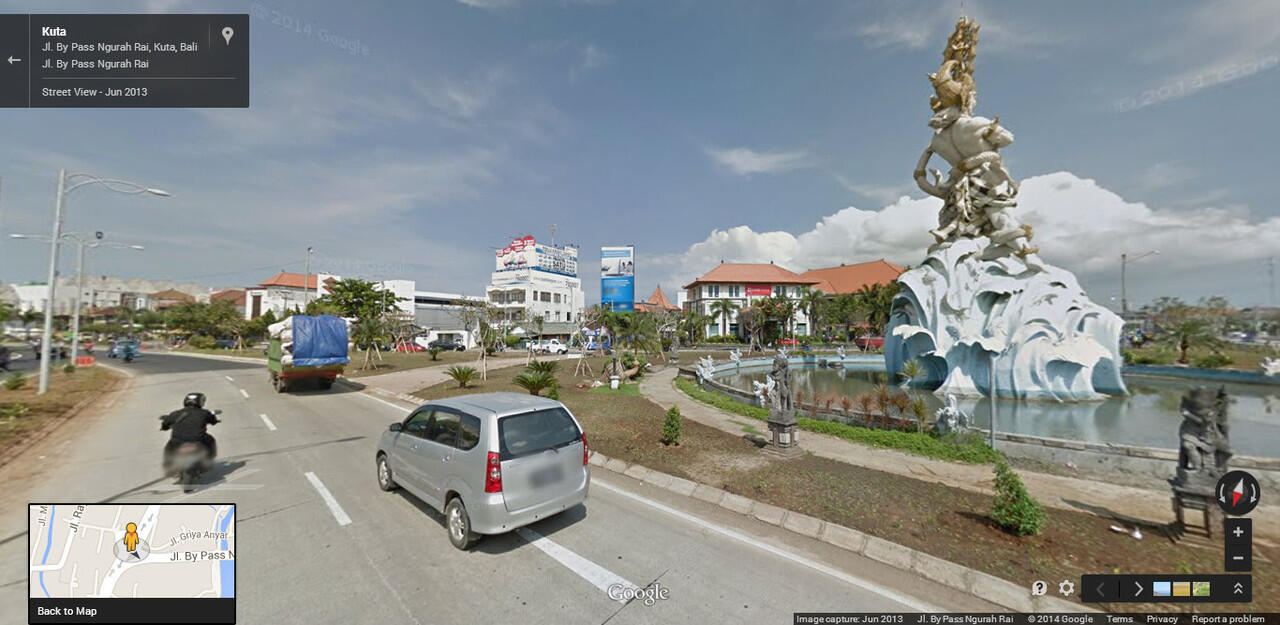 Keliling Jawa dan Bali Yuk! dengan Google Street View