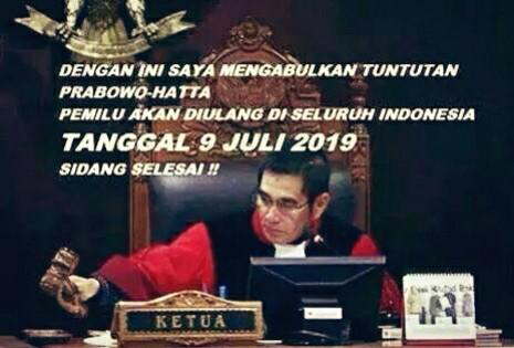 MK: Pemilu Diulang!