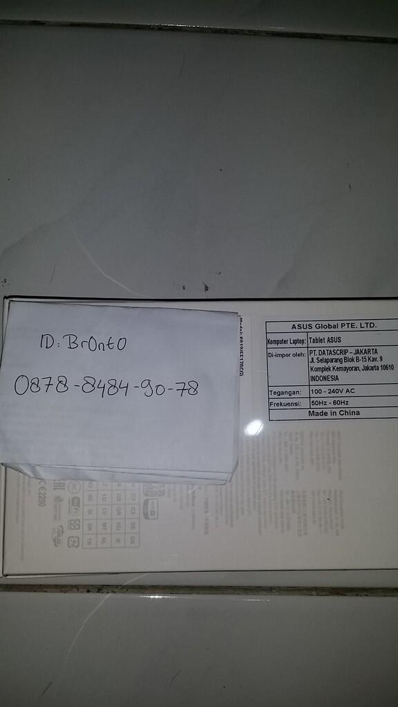 ASUS FONEPAD FE170CG BNIB - WHITE, JAMIN MURAH
