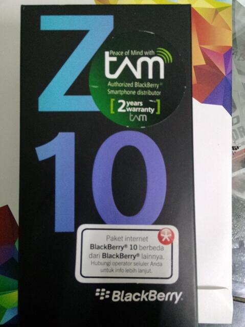 Blackberry Z 10 (TAM) Harga Termurah Di Semarang