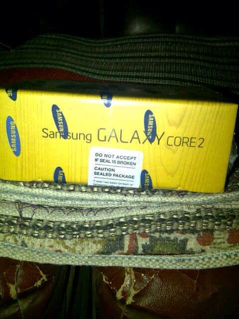 Galaxy core 2 QUADCORE hadiah kantor