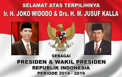 SELAMAT BUAT JOKOWI-JK