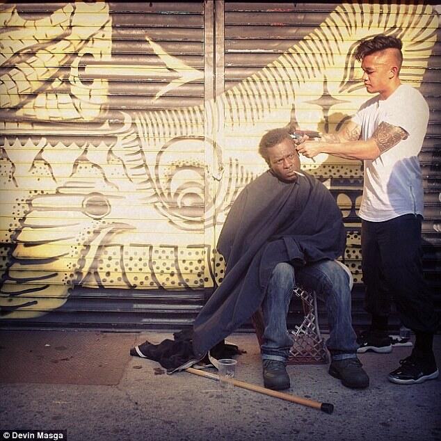 Aksi Cukur untuk tunawisma : Penata rambut dari New York menukar jalan menjadi salon
