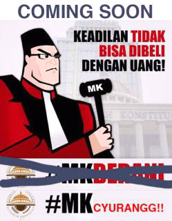 MK Nilai Hitungan Klaim Kemenangan Prabowo-Hatta Tak Beralasan [MK Cyurang!!!]