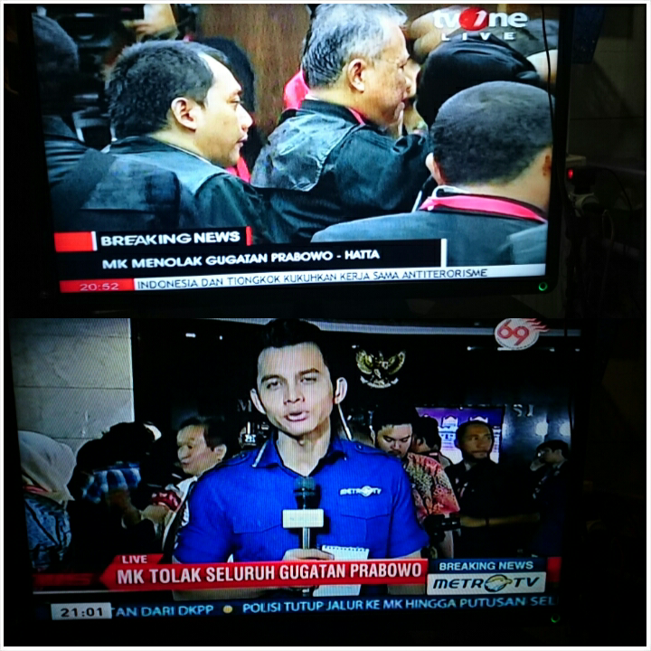 TV ONE METRO TV SEKARANG BERTEMAN!!