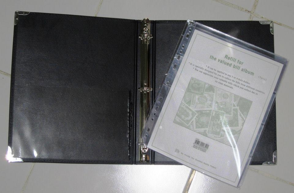 Sale album uang + refill