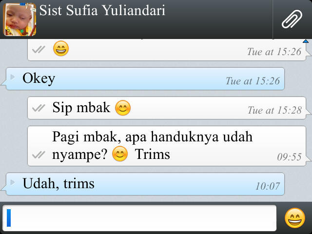 arientha handuk &amp; bordir™ ♥ ♥ ♥ Thread Testimonial ♥ ♥ ♥ Trims utk yg udah ngasih
