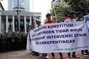 Sejumlah Pendukung Prabowo Sudah Bersiap di Bundaran HI dan Ring 3