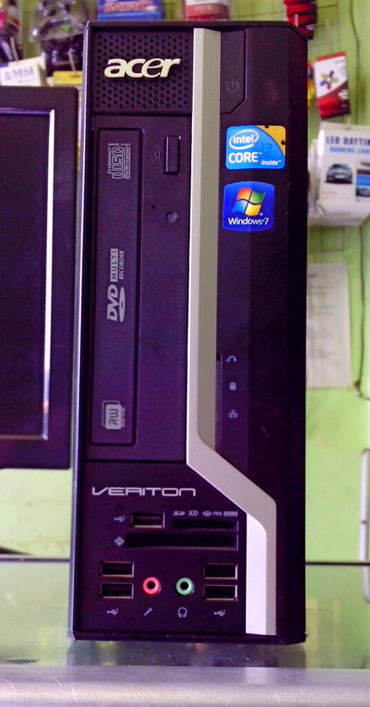 SEPAKET CPU ACER CORE I3 + LCD WIDE SCREEN