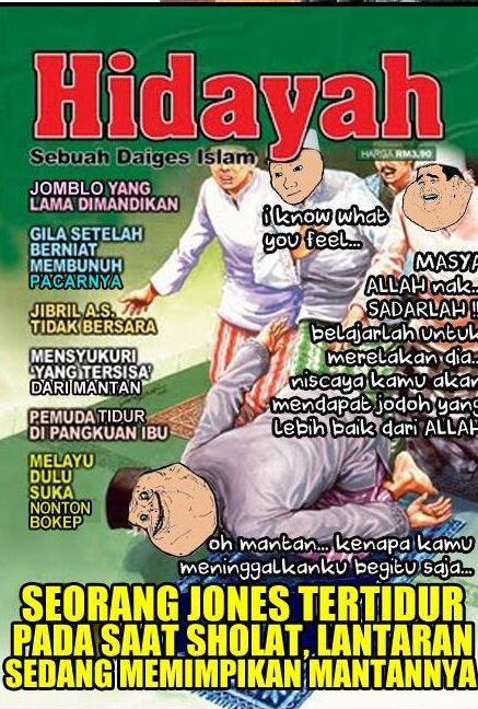 Kumpulan Plesetan majalah Hidayah Bikin Ngakak 7 Turunan 8 Tanjakan....