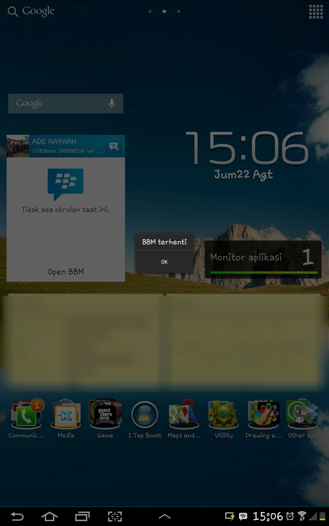 &#91;HELP&#93; BBM android ane kalau dibuka langsung force stop :'( (cendol inside)