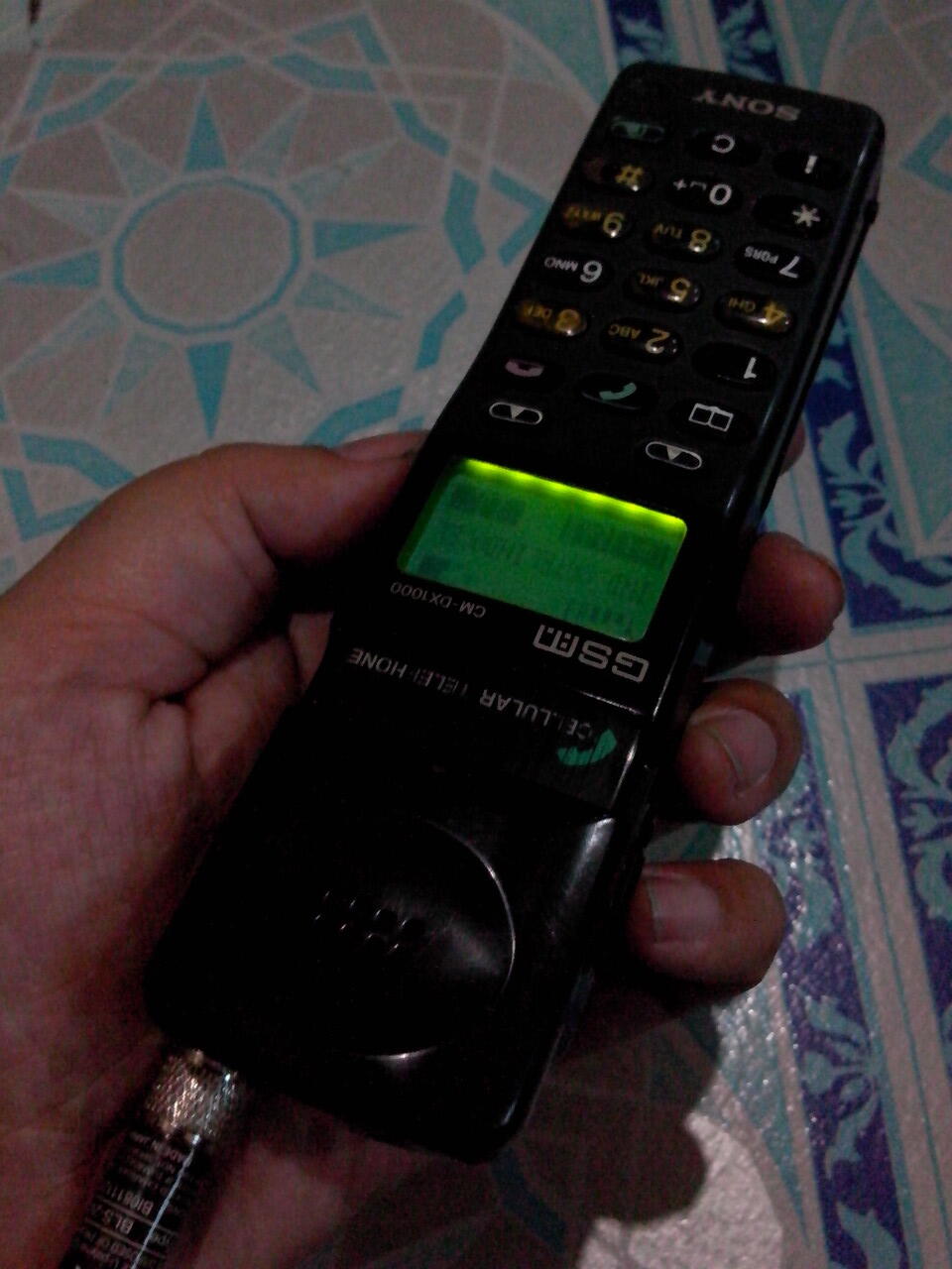 Hp jadul langka & unik Sony cm-dx1000 a.k.a Siemens S4 mulus Bandung Cimahi