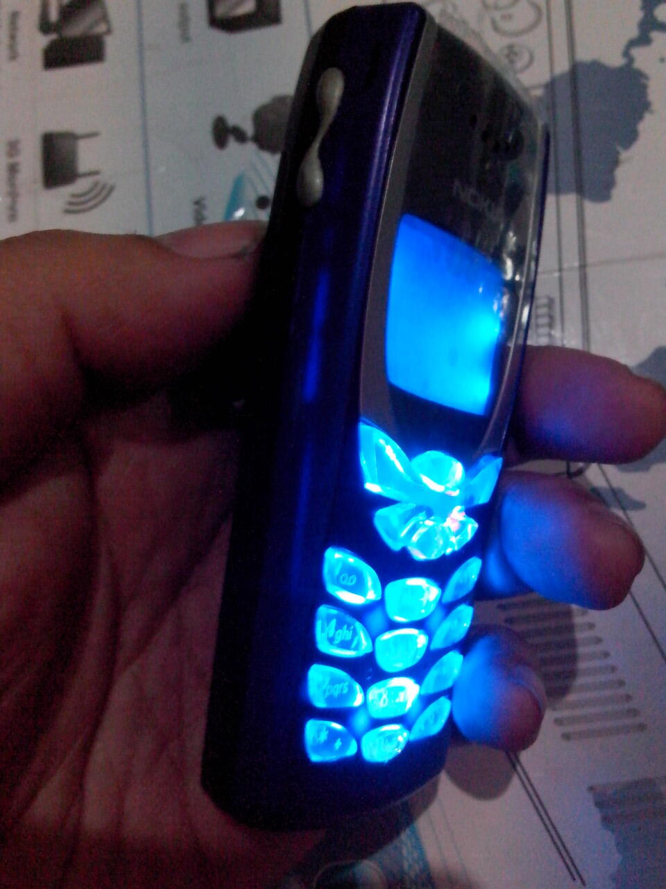 Hp jadul Nokia 8250 mulus Bandung Cimahi